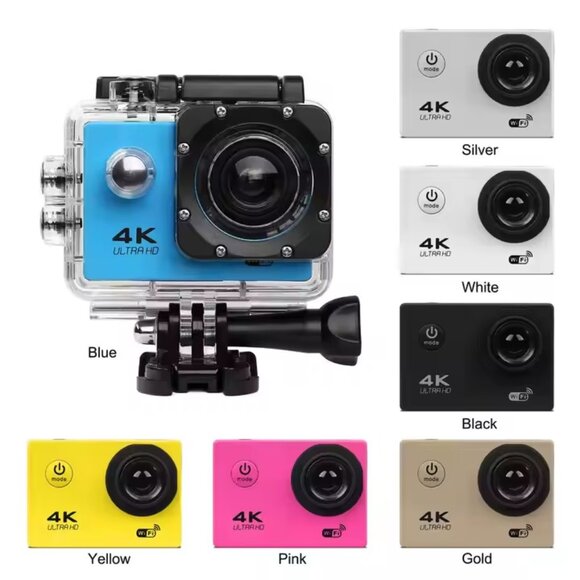 Want to Capture Stunning Moments Underwater? 🌊🎥 4K Waterproof Action Camera | - Picture 3 of 7